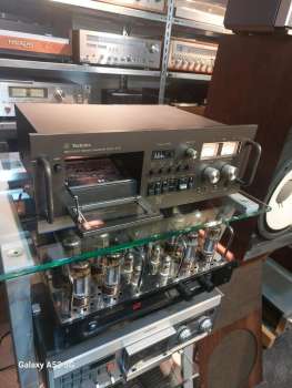 Preview: TECHNICS RS 678 Tape Deck mit Griffen Bolide der frühen 80ger